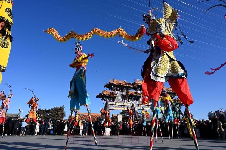 内蒙古体育庙会年味儿足